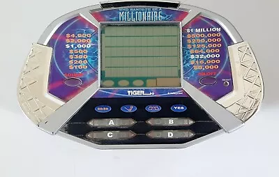 £9.56 • Buy Who Wants To Be A Millionaire- Electronic Handheld- 2000 Tiger With Cartridge