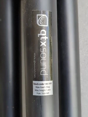 £0.99 • Buy Qtx Tripod