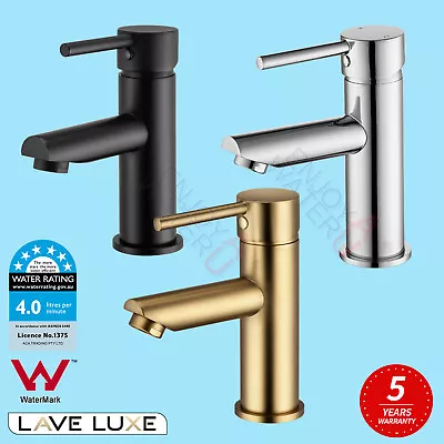 Bathroom Sink Basin Vanity Round Flick Mixer Tap Water Spout Brass Faucet WELS • $65