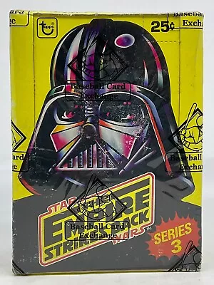 1980 Topps Star Wars The Empire Strikes Back Unopened Ser 3 Wax Box BBCE Sealed • $155.50