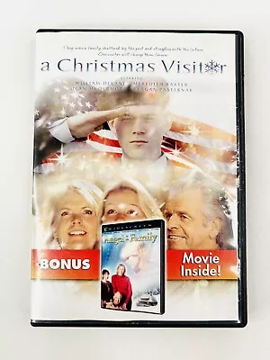 A Christmas Visitor With Bonus Movie: Angel In The Family - DVD • $9.95