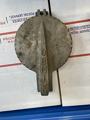 Vintage 6” Rainbo Muffler Cast Or Aluminum   Metal Exhaust Flap Cap Rain Cover • $70