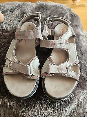 Karrimor Grey Walking Sandals Size 6 Worn Couple Times • £0.99