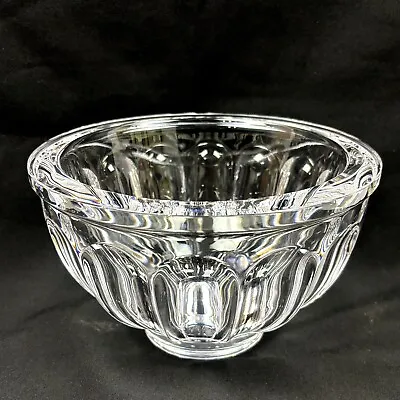 Orrefors Sweden SAN MICHELE Signed Heavy Lead Crystal Bowl Gunner Cyren 8x5 EUC • $42.49