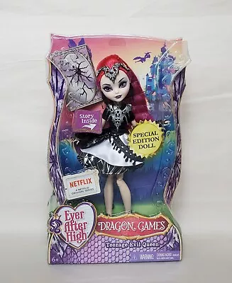 Teenage Evil Queen Doll *READ* Box Dragon Games Ever After High Special Edition • $59.99