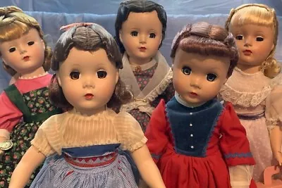 Fabulous Complete Set Of 5 All Original LITTLE WOMEN Dolls. MUST LOOK !!! • $1500