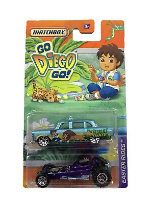 Go Diego Go! Matchbox Easter Rides 2 Pack ~ Dune Buggy And Checker Cab • $7.99