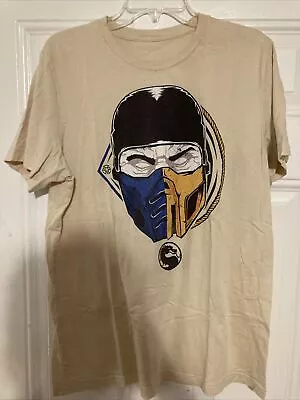 Mortal Kombat Shirt Men’s Medium Sub Zero Scorpion • $10