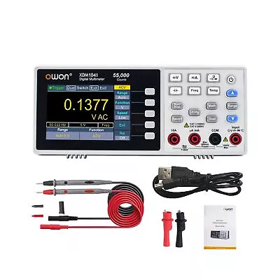 OWON XDM1041 USB/RS232 Digital Multimeter 55000 Counts High Accuracy Universa... • $167.53