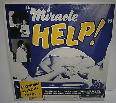 Miracle Help  1950's  A.A.Allen Miracle Revival Recordings ‎– M-162 Lp • $99.99