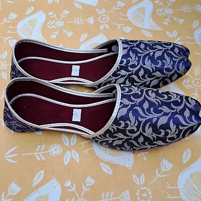 Mens  Indian  Wedding  Party Khussa  Shoe Size 9 • £19.95