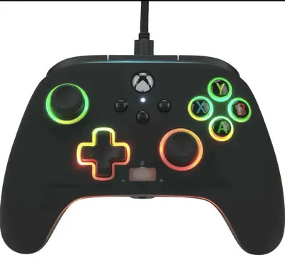 $29.99 • Buy PowerA Spectra Enhanced Wired Controller RGB For Xbox Series X|S Black