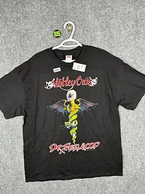 Vintage Motley Crue Dr. Feelgood T-shirt Size Extra Large Mens 2003 BNWT Band • $49.99
