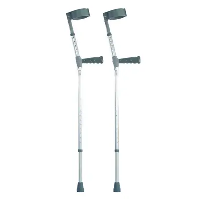 £27.95 • Buy Coopers PVC Handle Double Adjustable Elbow Crutches | Singles Or Pairs | 4 Sizes