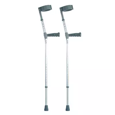 £27.95 • Buy Coopers PVC Handle Double Adjustable Elbow Crutches | Singles Or Pairs | 4 Sizes
