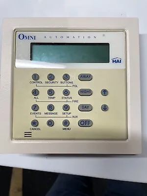 HAI Omni Console Keypad 11A00-2: Flush-Mount • $75