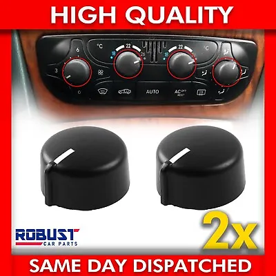 2x Climate Air Conditioner Control Button Knob For Mercedes W203 W209 2038300685 • $7.44