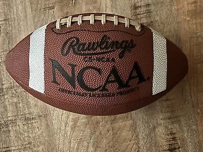 VINTAGE 1980s OFFICIAL RAWLINGS C5 NCAA COLLEGE QUARTERBACK FOOTBALL-GREAT SHAPE • $49