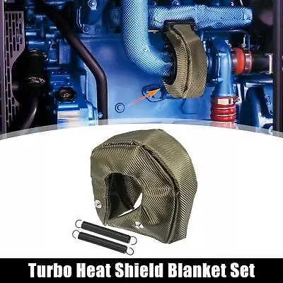 T4 T67 T71 T76 T88 GT40 GT45 Turbos Blanket Heat Shield Turbocharger Cover Wrap • $39.92