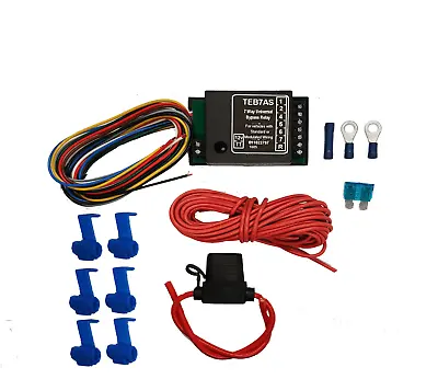 Universal 7 Way Bypass Relay Kit For Canbus & Multiplex Wiring • £24.95