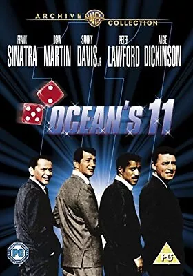 Ocean's 11 [DVD] [1960] - DVD  6EVG The Cheap Fast Free Post • £3.49