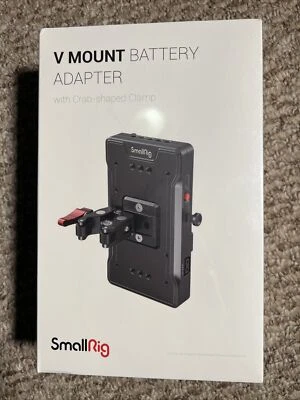 $88.99 • Buy NEW SmallRig V Mount Battery Adapter Plate With Super Clamp For Sony |Canon