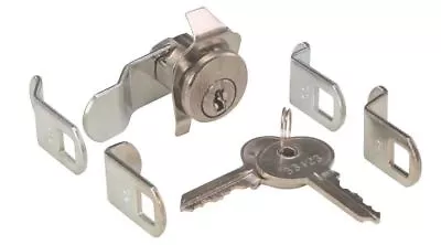 Universal Mailbox Mail Box Keyed Locks Lock With 5 Cams Combination Adapters • $12