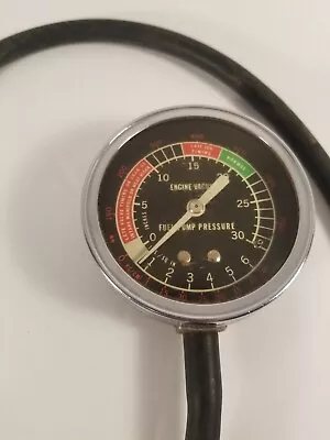$9.99 • Buy Vintage Engine Vacuum Fuel Pump Guage - Used Great Condition SEARS??