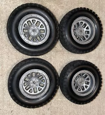 9805561 Tamiya Truck/Crawler Tires (x4) - CC01/CC02/CR01/Bronco/Hummer/Traxxas • $15.99