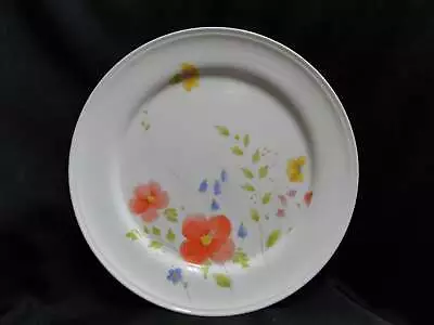 Mikasa Just Flowers Pink/Blue/Yellow Flowers: Dinner Plate (s) 10 1/2  As Is • $9.50