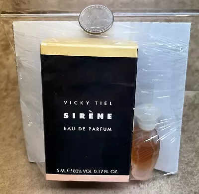 Sirene Vicky Tiel Eau De Parfum 0.17 Fl. Oz. 5 Ml. Dab -on Splash Mini Bottle  • $14.95