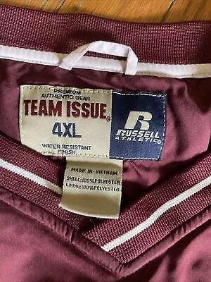 Russell Team Issue Mississippi State 4XL Football Windbreaker Pullover Jacket • $26