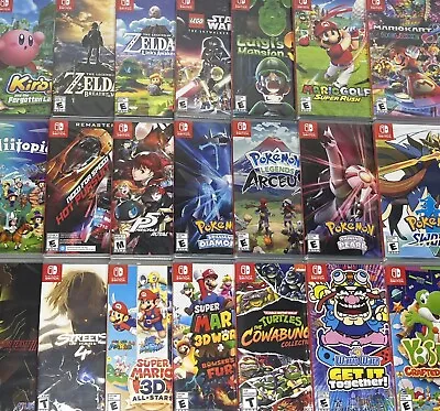 Nintendo Switch Games Brand New Factory Sealed • $49.95