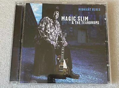 Magic Slim & The Teardrops. Midnight Blues. 13 Track Cd • $11.81