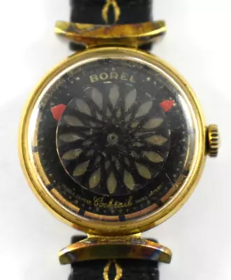 Vintage Borel Cocktail Kaleidoscope Manual Wind 17J Ladies Watch Runs Lot.rj • $79.99