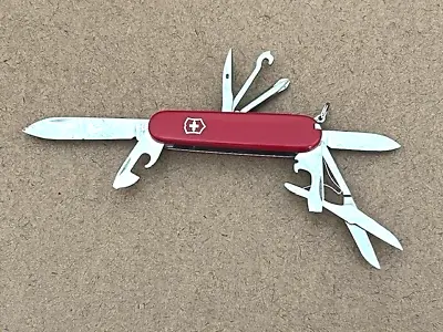 VICTORINOX - Super Tinker Swiss Army Knife RED — Great Condition • $29.99