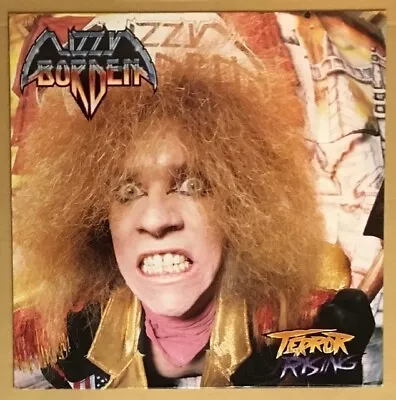 Lizzy Borden ~Terror Rising OOP 1987 Vinyl Record LP Album OLD SKOOL METAL • $23