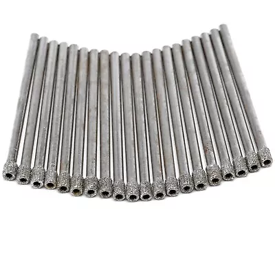 20Pcs 3mm 1/8  Diamond Hole Saw Core Glass Drill Bits Masonry Tools For Stone • $11.59