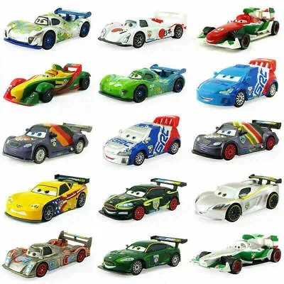 Disney Pixar Cars 2 Racers U.K - U.S.A Toy Car Model 1:55 Diecast Gift For Boys • $8.69