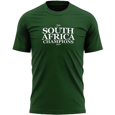 South Africa Champions 2023 T Shirt Shirt Rugby Him Rugga Cup Champion Winner... • £14.99