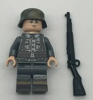 Lego Minifigure WW2 German Solider #2 - The Minifig Co - TMC - Kar98 German Body • $59.95