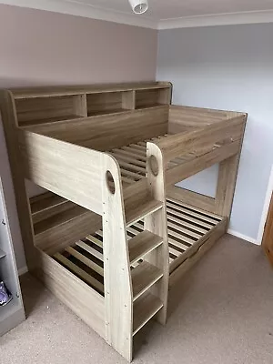 Solid Oak Bunk Beds • £200