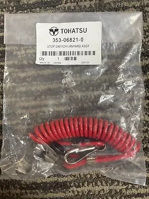 Genuine Tohatsu/Nissan/Mercury Safety Lanyard 353068210 353068210M 823054 • $14.99