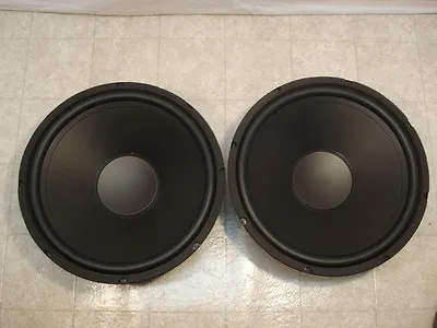 NEW (2) 15  Subwoofer Replacement Speakers.4 Ohm.fifteen Inch Bass Sub Woofers • $95