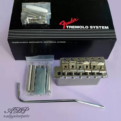 Tremolo Fender 6 Saddles American Vintage Series STRATOCASTER For Handed Chro • $386.45