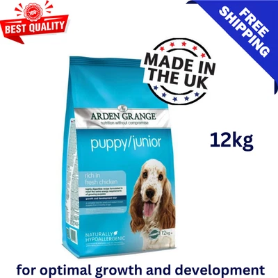 £68.99 • Buy Arden Grange Puppy/Junior - Chicken,, With Lots Of Fresh Chicken.
