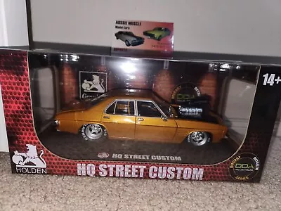 1:24 DDA Holden HQ GTS Monaro Sedan Street Machine Blown Gold Custom Slammed • $109.95