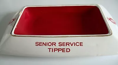 Rare Large Ceramic Ashtray By Wade Advertising Senior Service Tipped Cigarettes • £14.99