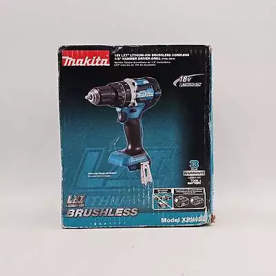 New Makita 1/2  Hammer Drill Brushless Cordless XPH12Z • $99.99