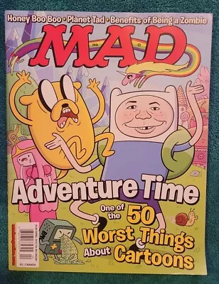 MAD Magazine #520 April 2013 Adventure Time Magazine Humor Comic Satire NEW • $12.95